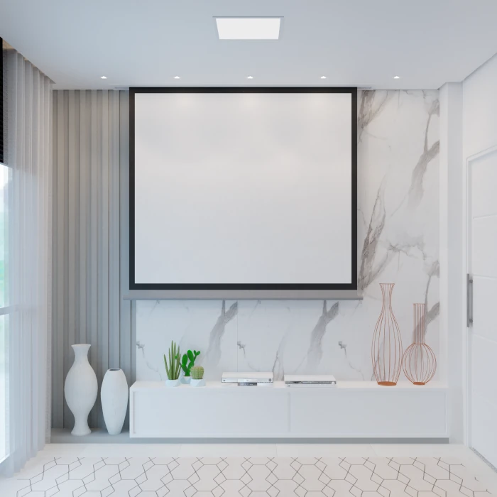 sala de tv alto padrão